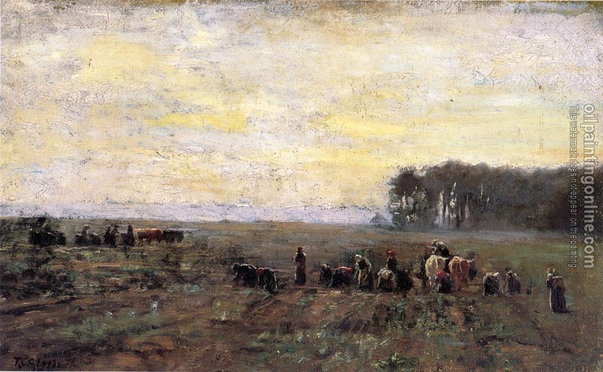 Steele, Theodore Clement - Haying Scene